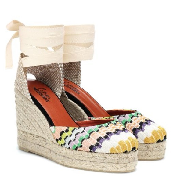 Castañer x Missoni Carina Wedge Espadrilles Sz 39 - Picture 2 of 7
